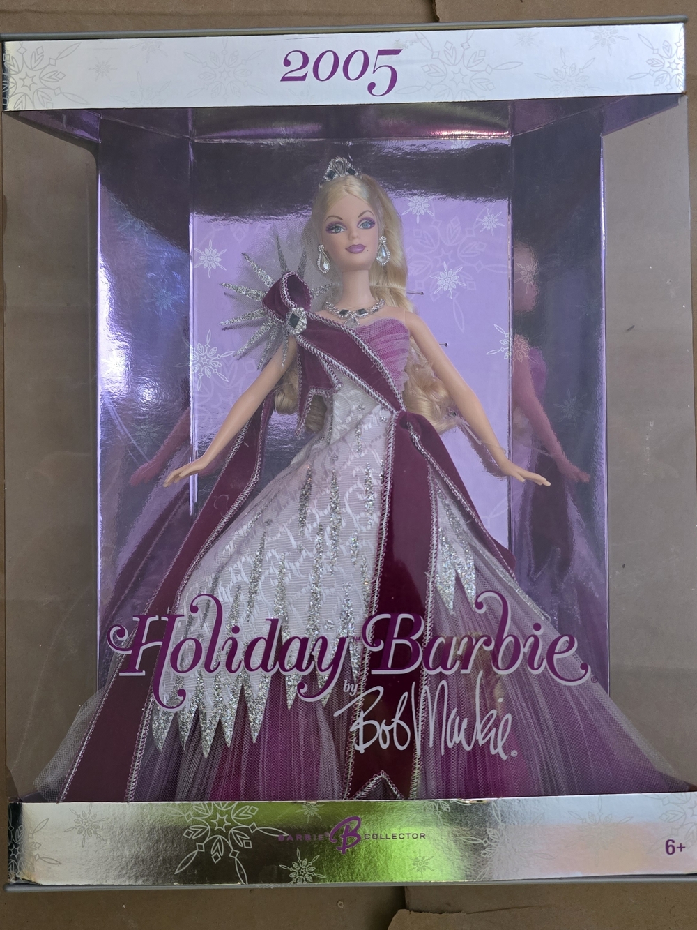 Bob Mackie Holiday Barbie 2005 New in Box Designer Collector Doll